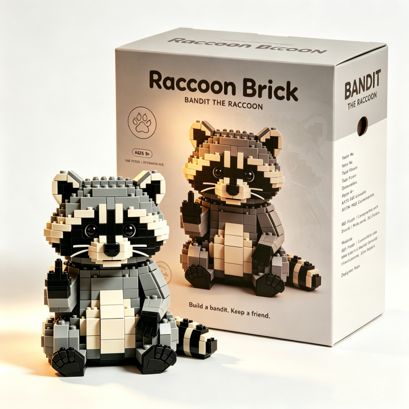 The last 18 sets - Sarcastic Raccoon Building Block Set