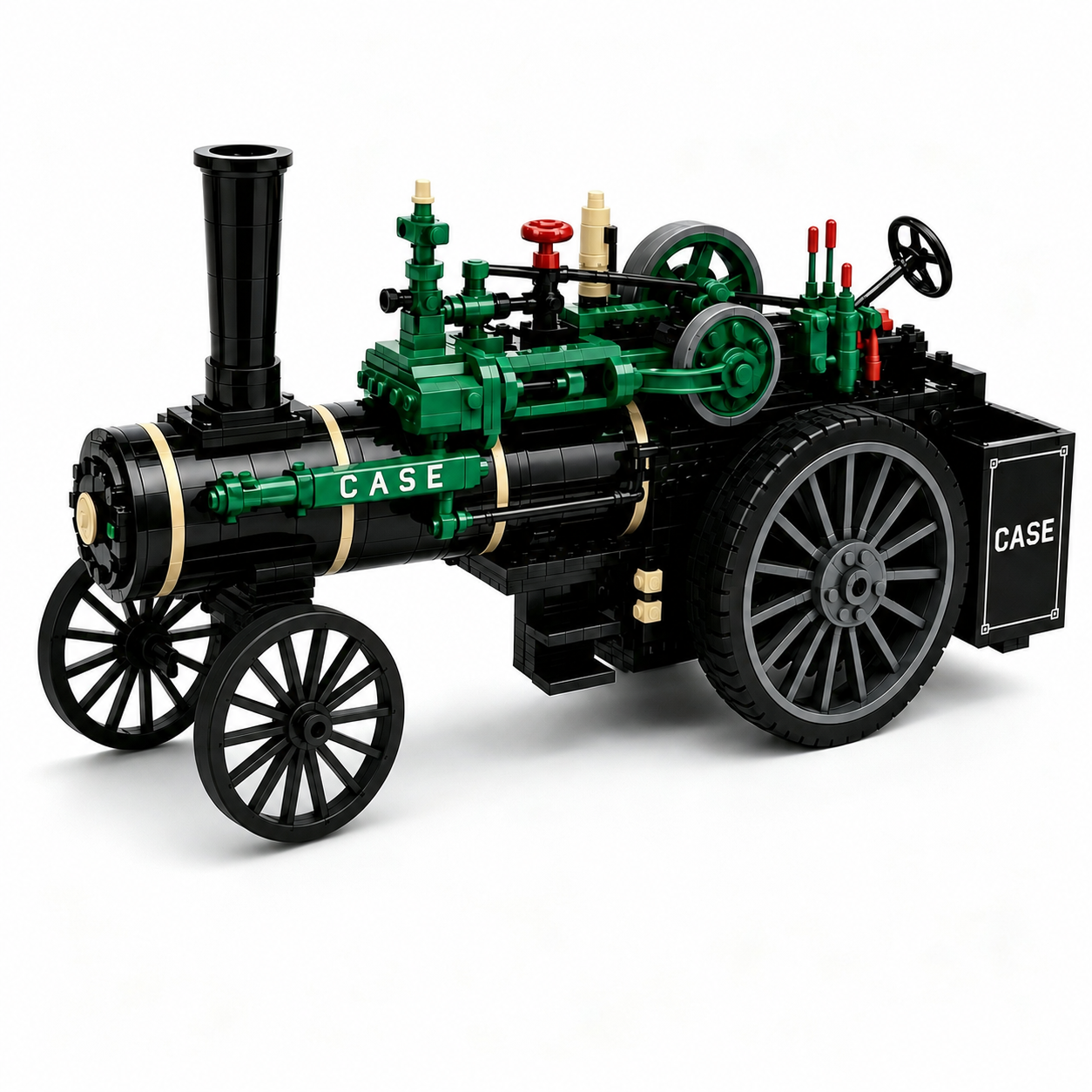 ⚙️ 150th Anniversary 1876 Steam Traction Engine Building Blocks