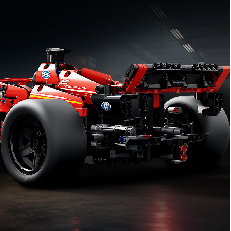 Brick Formula F1 Racer – Speed, Power & Precision in Every Piece（1:10）