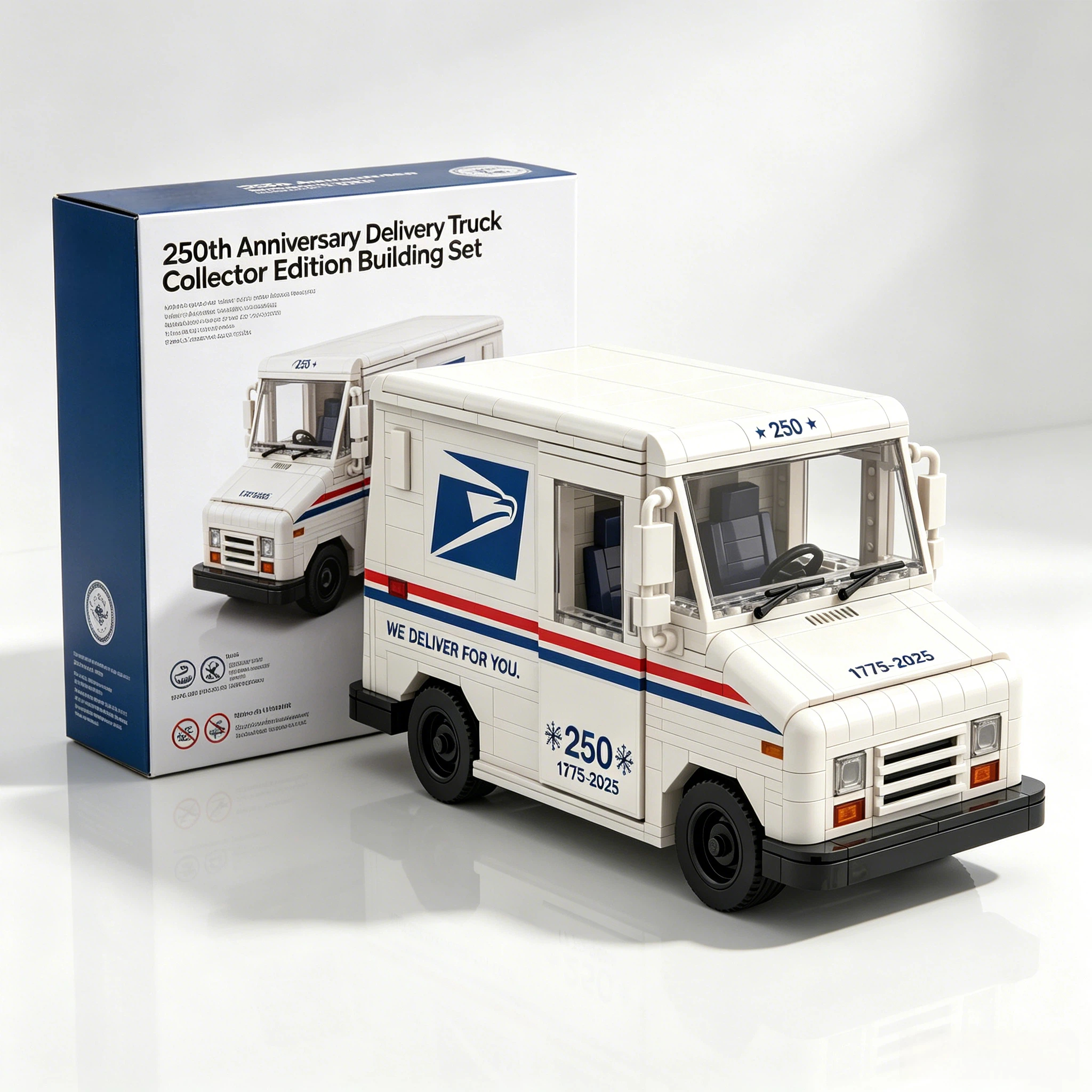 250th Anniversary Delivery Truck Collector Edition Building Set