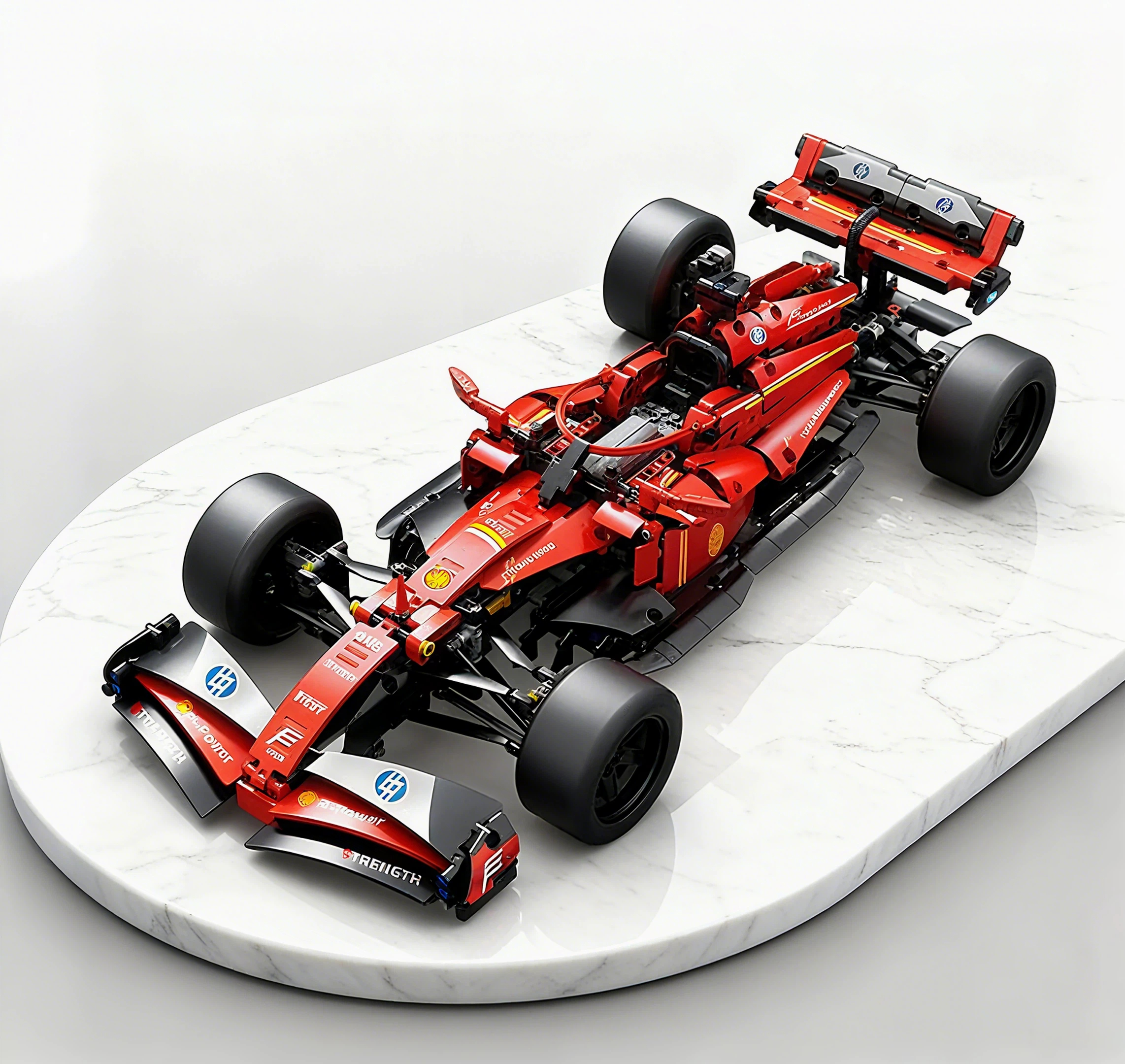 Brick Formula F1 Racer – Speed, Power & Precision in Every Piece（1:10）