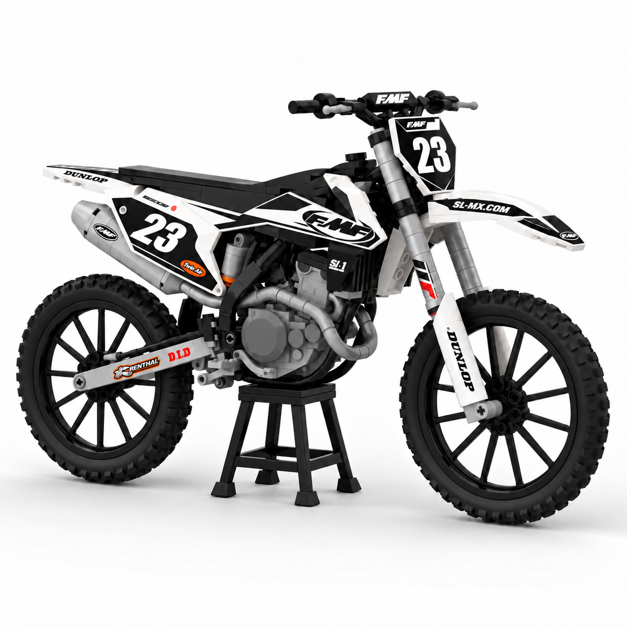 MX23 Motocross Motorcycle Building Set – Collector's Edition