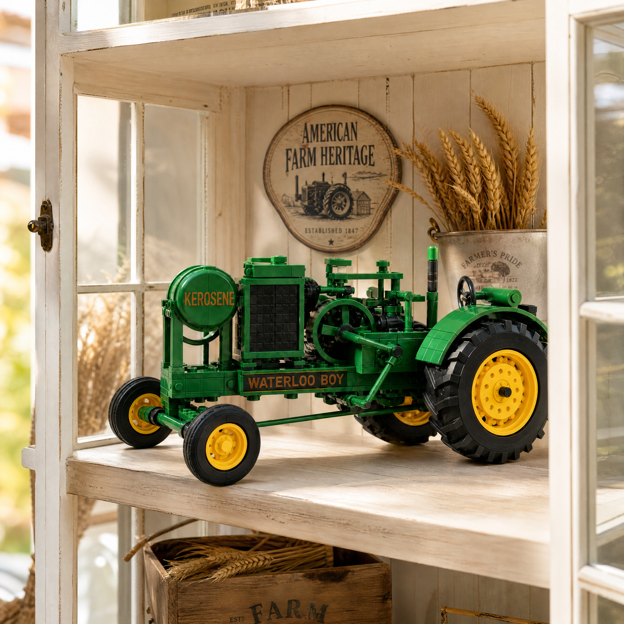 JD X9 Flagship Grain Combine Building Set
