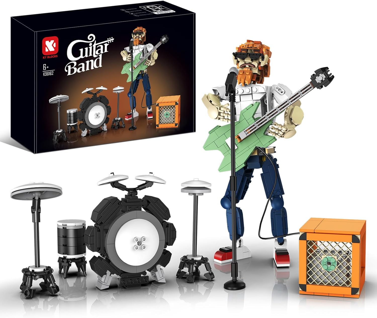 🎶Guitar Music Interactive Building Set
