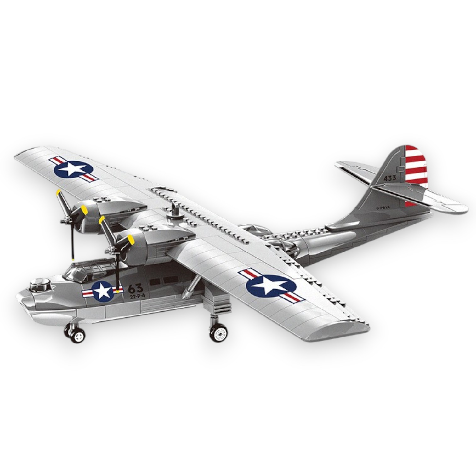 ✈⚓ Classic WWII Amphibious Flying Boat Brick Set — Collector’s Edition
