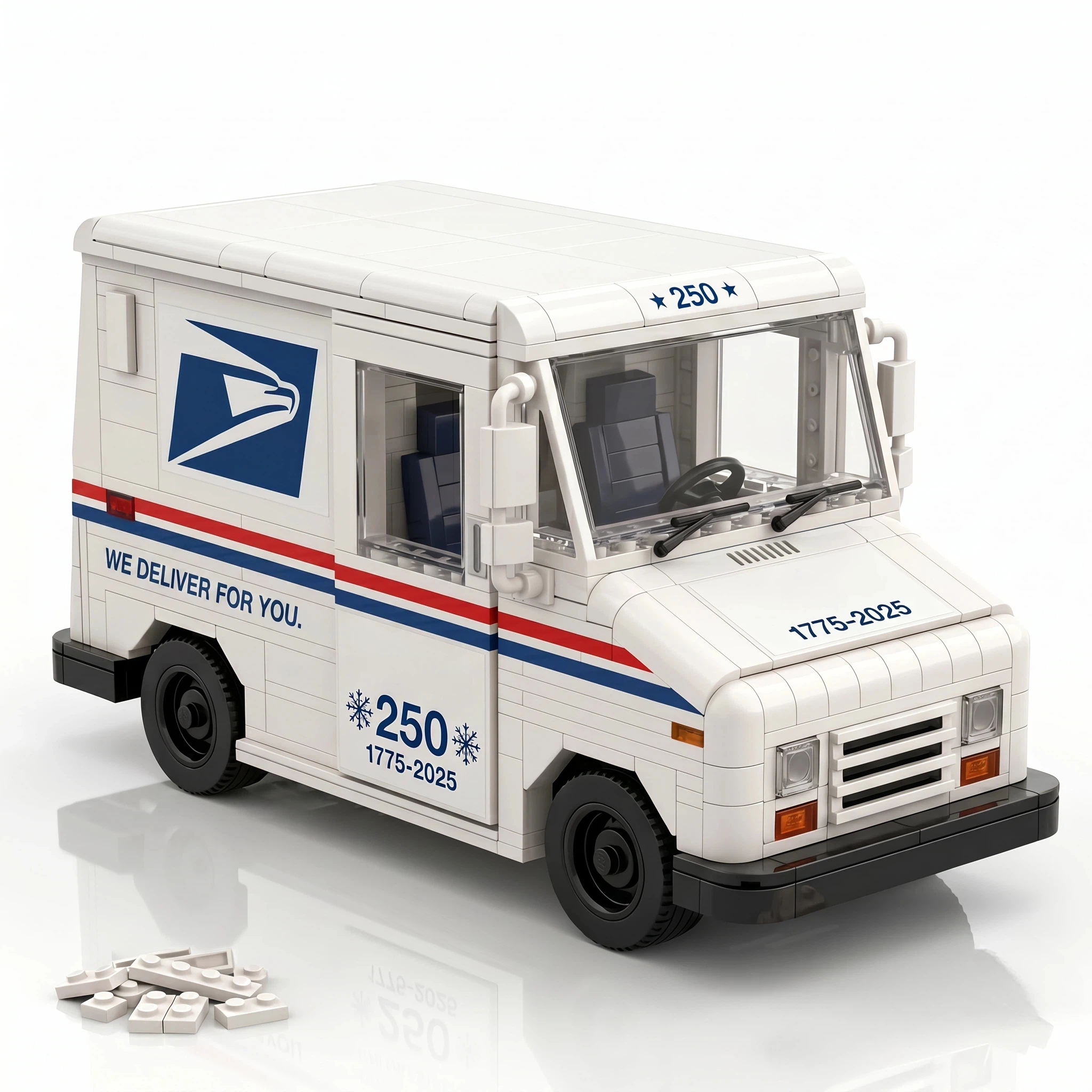 250th Anniversary Delivery Truck Collector Edition Building Set