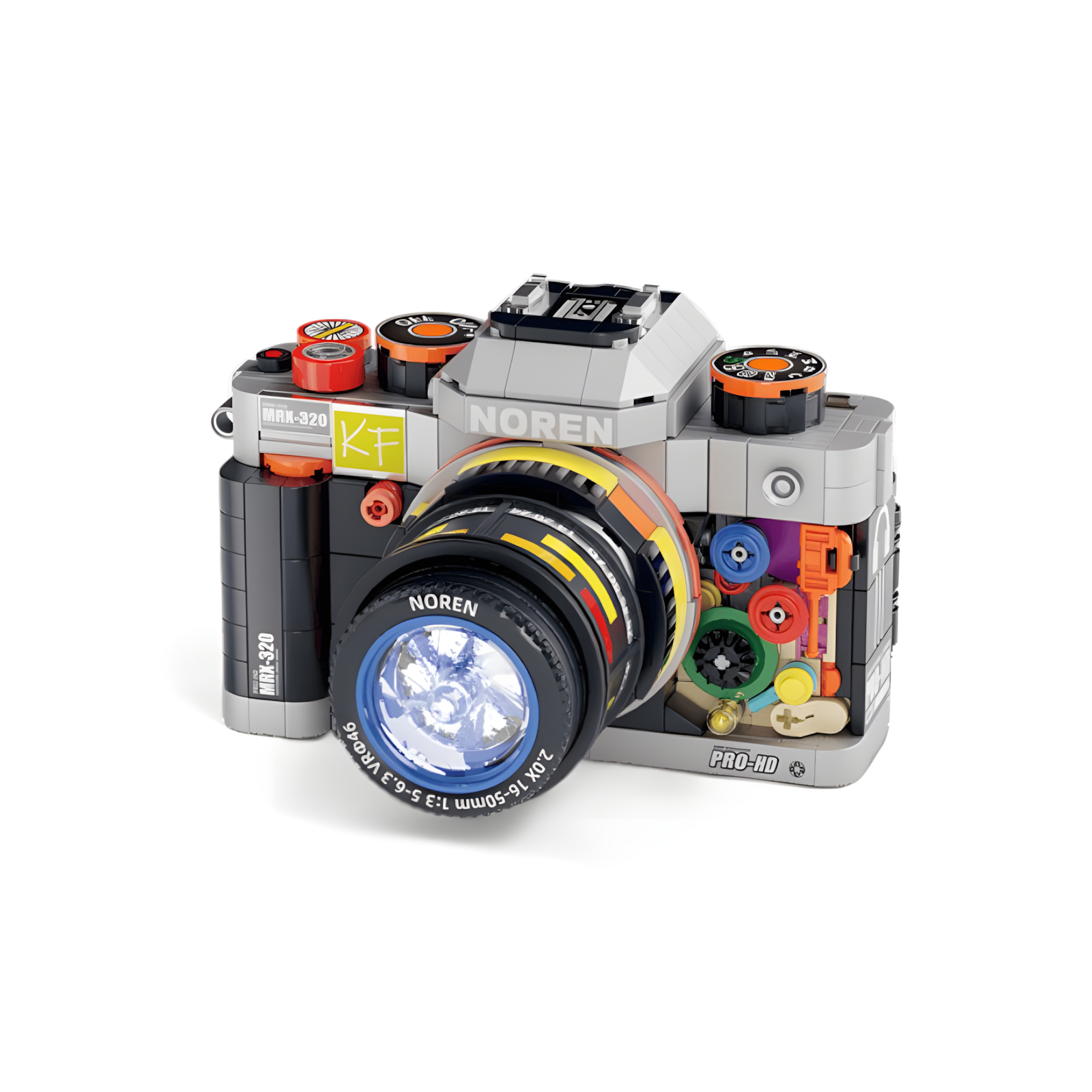 Retro-Style Collectible Brick Camera