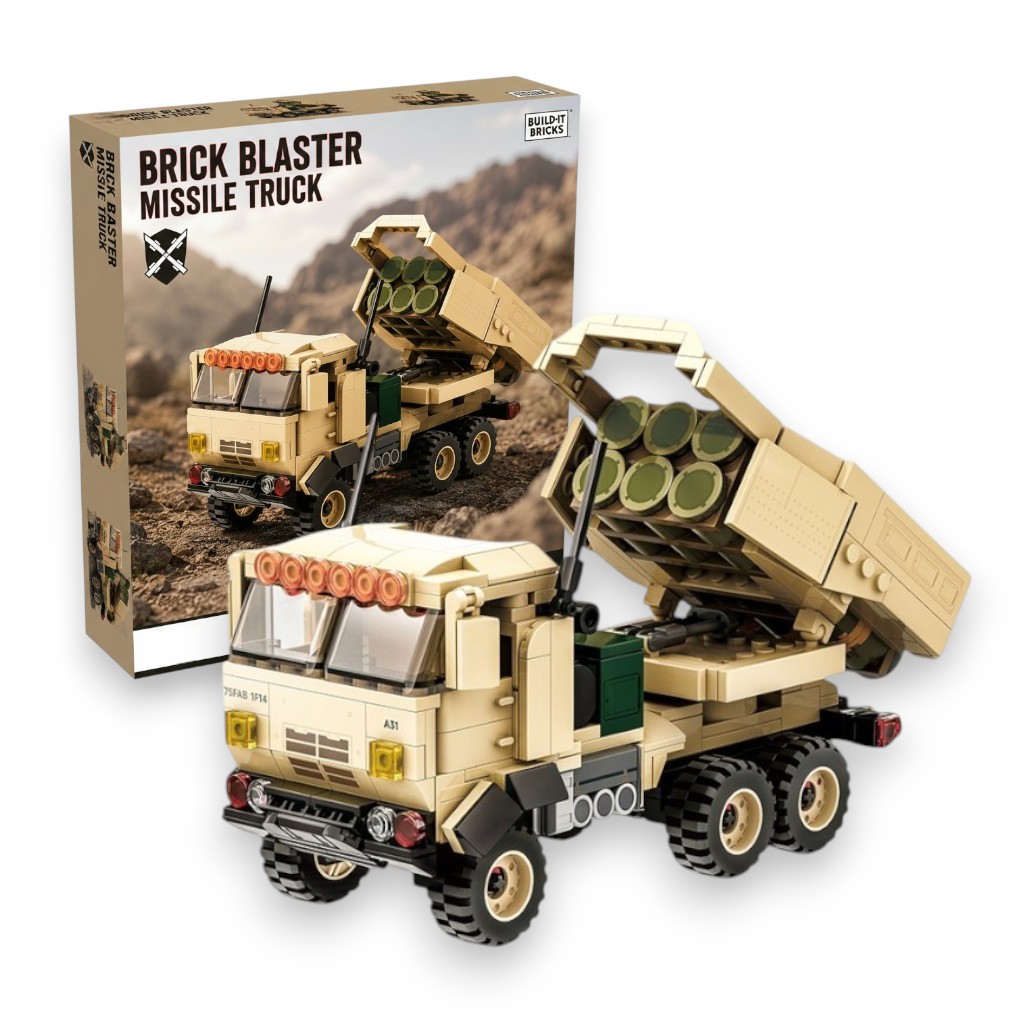 High Mobility Artillery Rocket System Brick Model