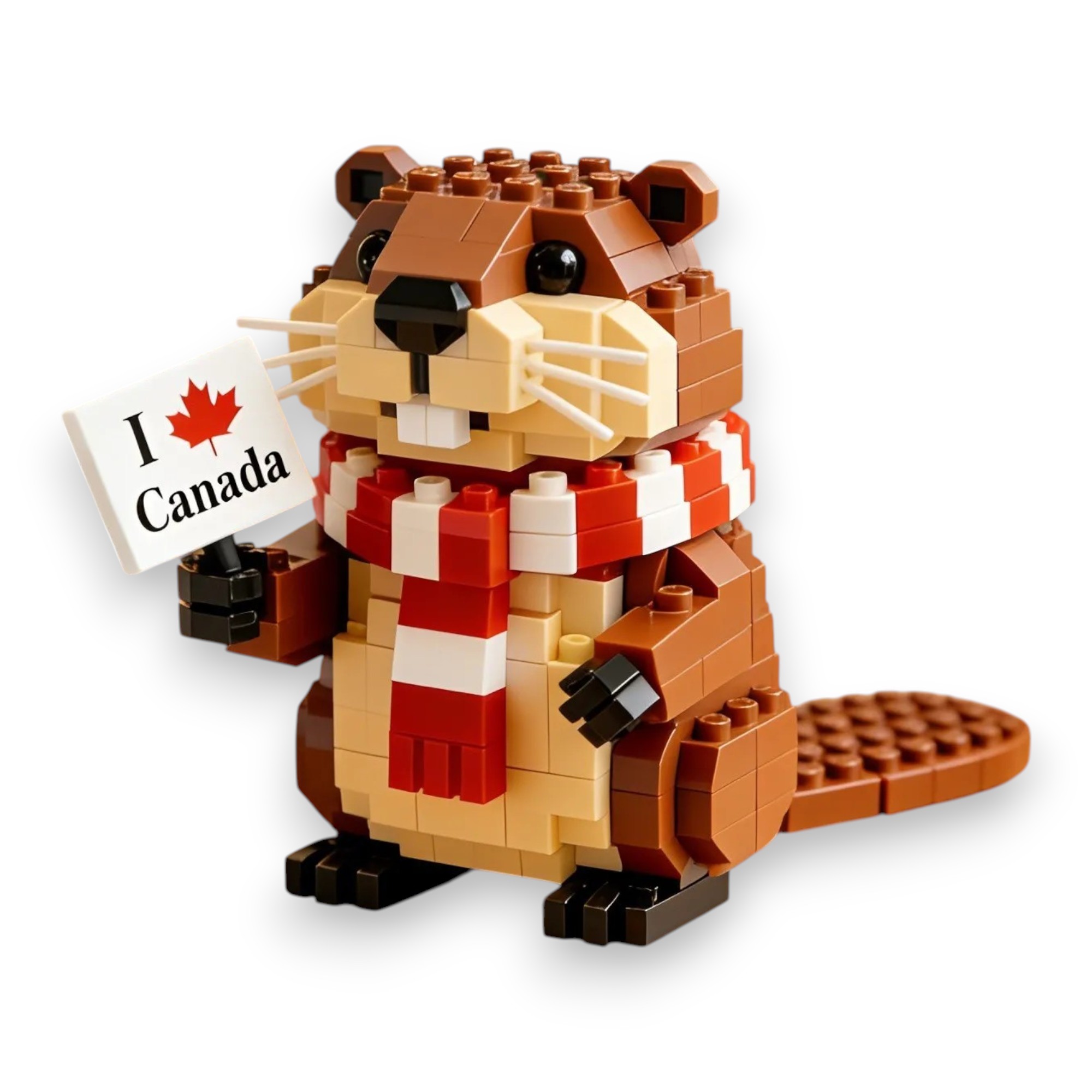 🦫🍁Canadian Maple Beaver Building Blocks Set