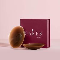 Buy One Get One Free CAKES Body Sticky CAKES Circles Non-Toxic Silicone Medical-Grade Adhesive Adhesive-Free Nip Nook Reusable for 10 Wears Seamless Coverage Womenswear Bra