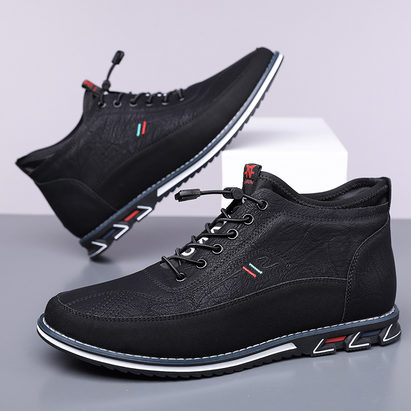 Men's Fashion Calfskin Leather Shoes