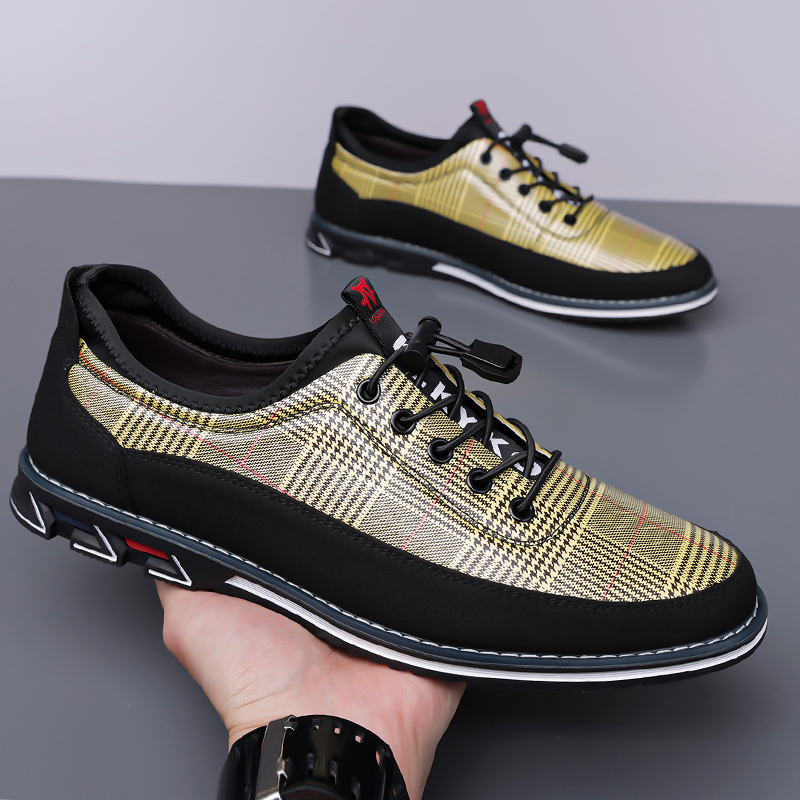 Men's Fashion Calfskin Leather Shoes