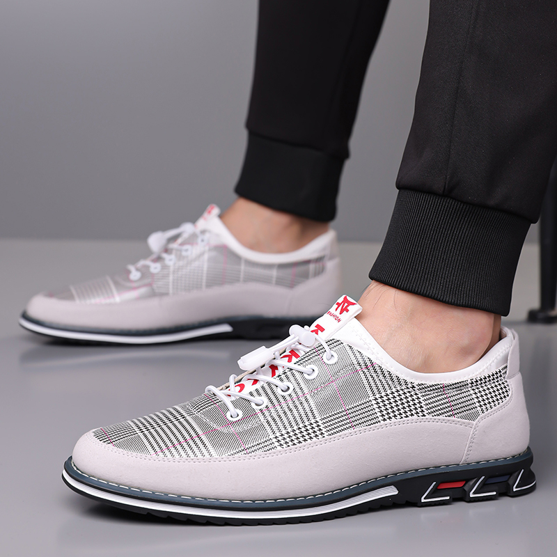 Men's Fashion Calfskin Leather Shoes