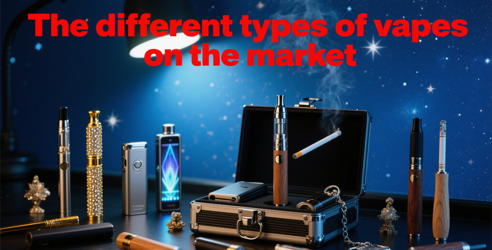  The different types of vapes  on the market
