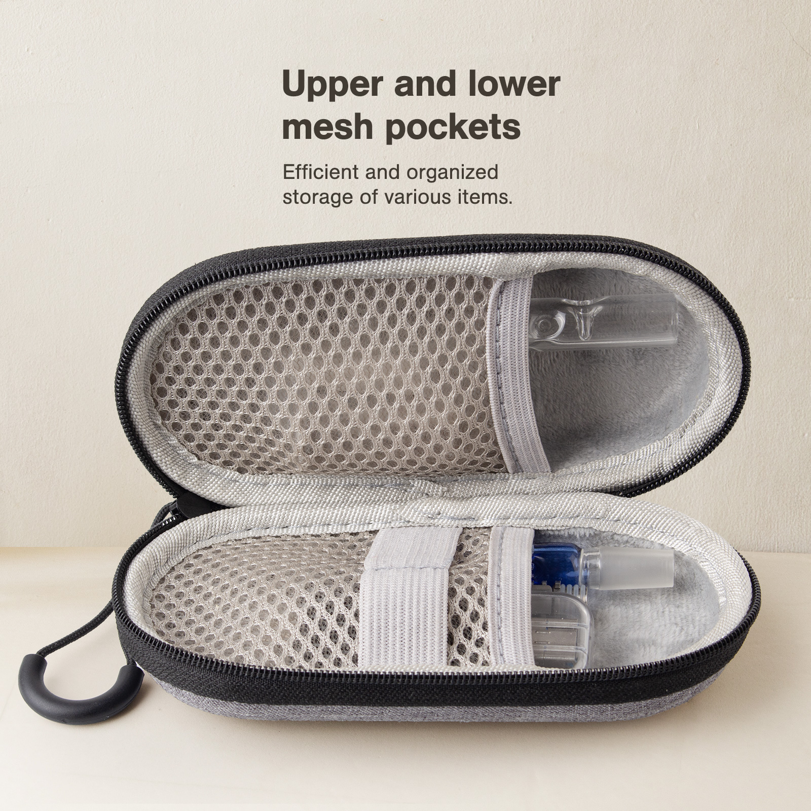 Kamry Zipper Fabric Storage Bag Lightweight & Portable