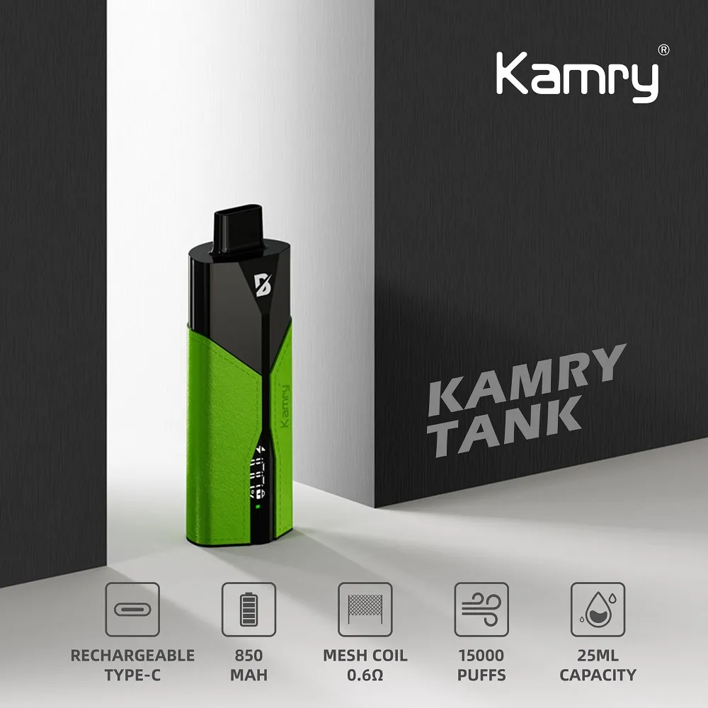 What is Kamry Tank 15000 Puffs Disposable Vape?-Kamrytech