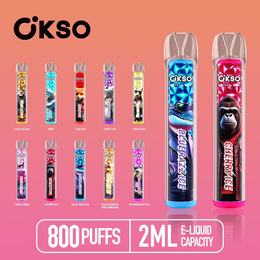 OKsO Crystal Bar 800 Disposable Vape