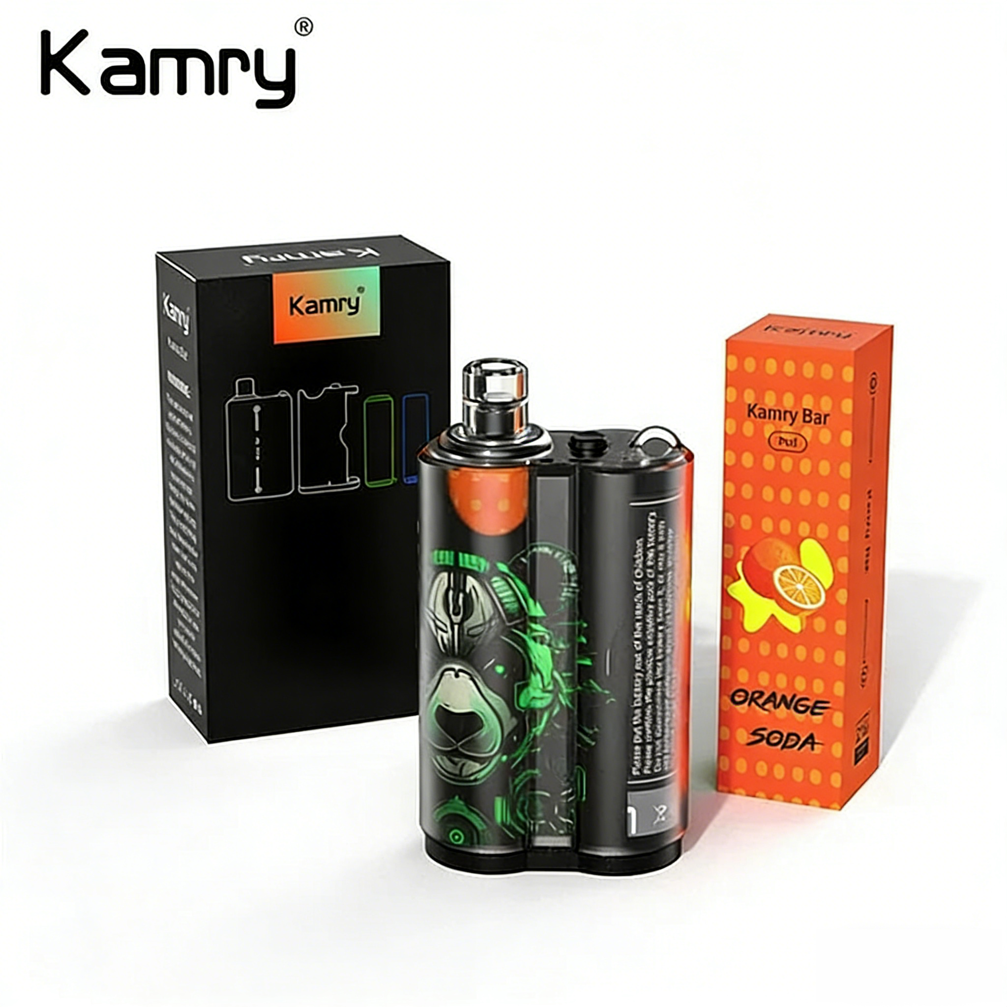Kamry Bar 7000 Puffs  Vape Pod Mod  Kit