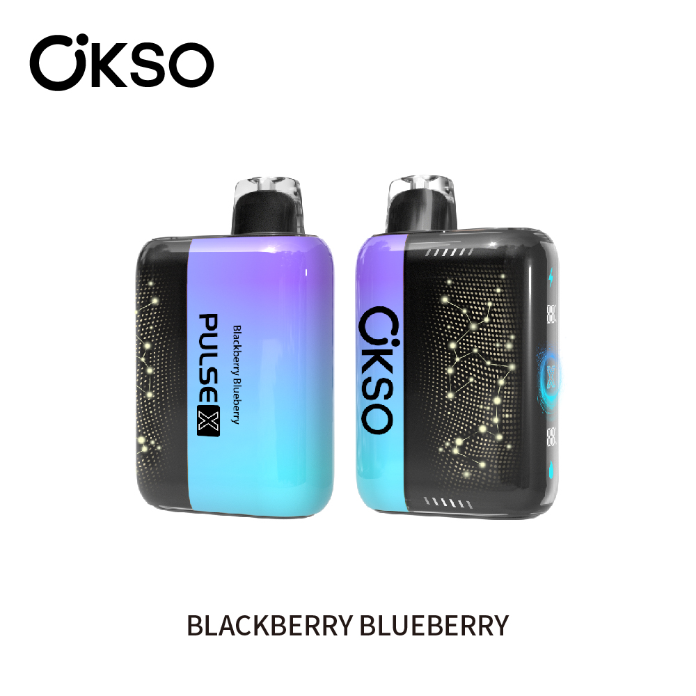 OKSO  25K Puffs PULSE X 3D Curved LED Screen Rechargeable Disposable Vape