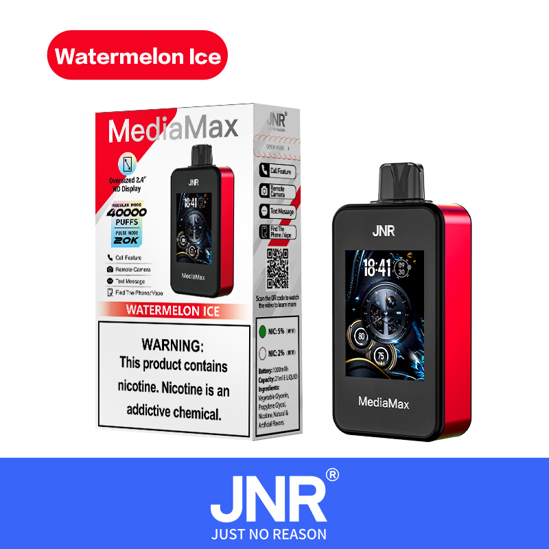 JNR MediaMax 40000 Puffs Smart 40k Disposable Vape Wholesalers