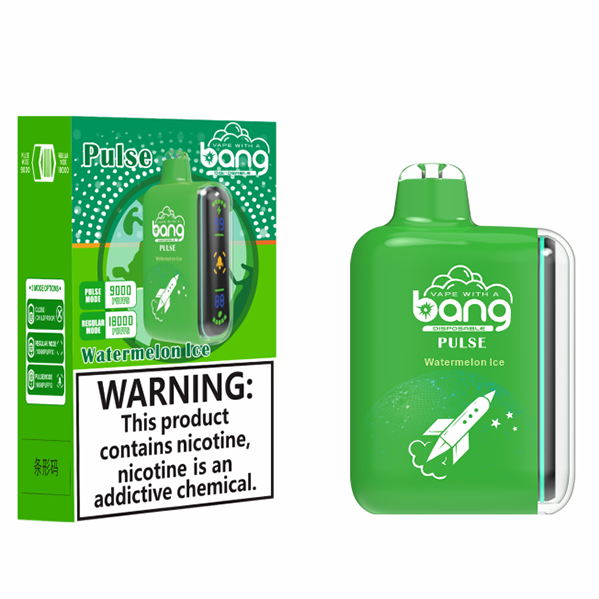 Bang Pulse 18000 Puffs Disposable Vape-Kamrytech