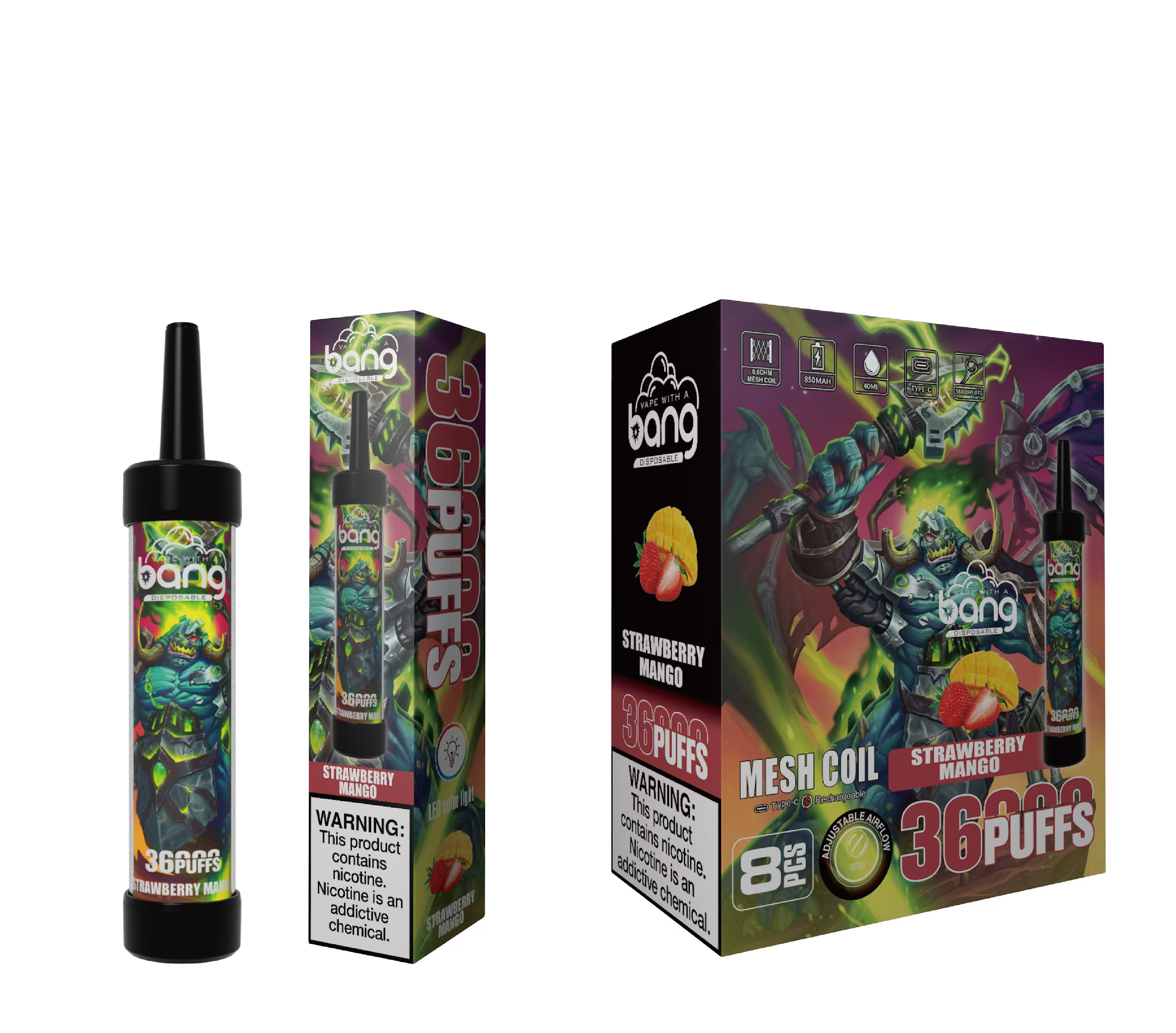 Bang 36000 Puffs Disposable Vape-Kamrytech