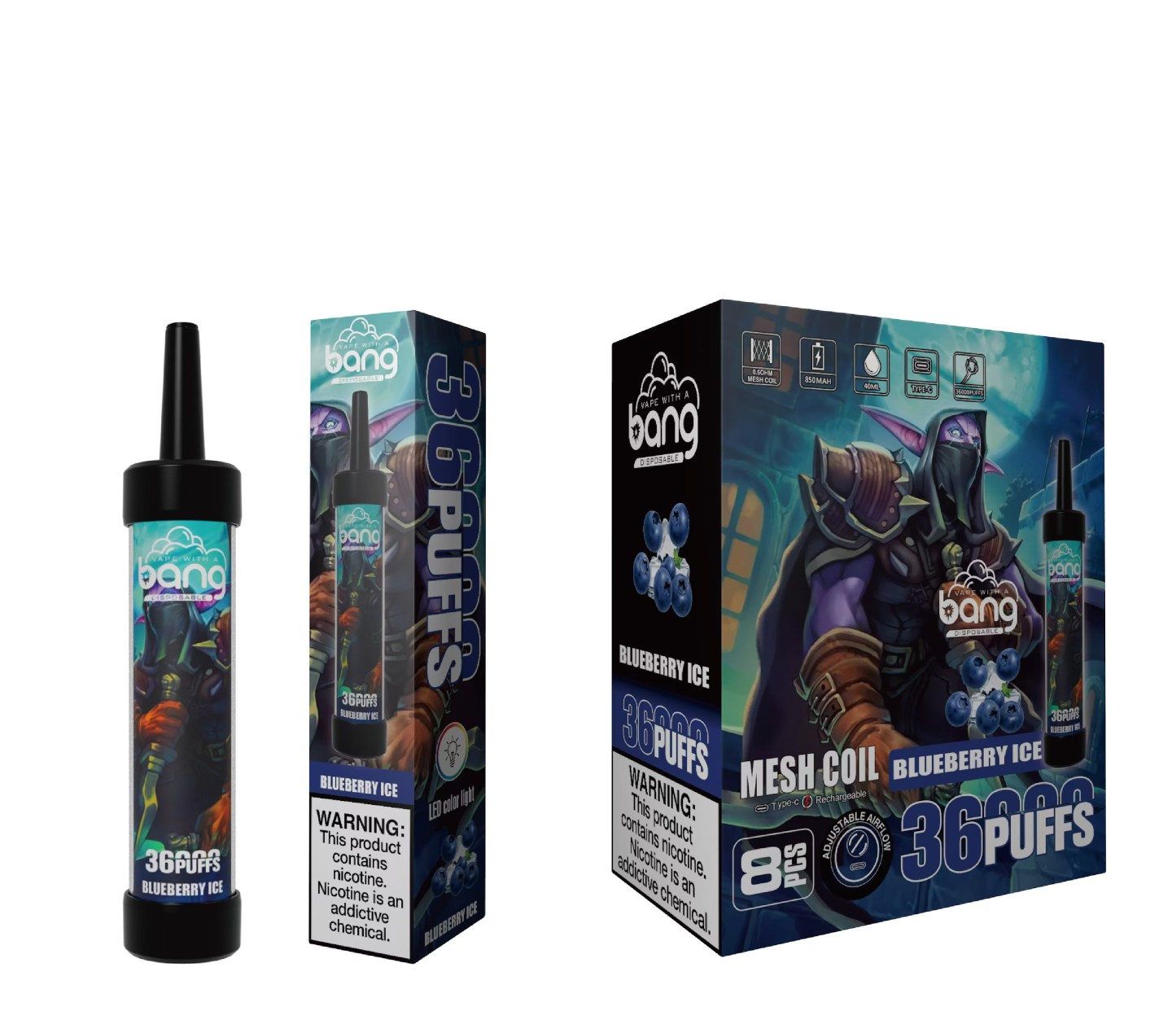 Bang 36000 Puffs Disposable Vape-Kamrytech