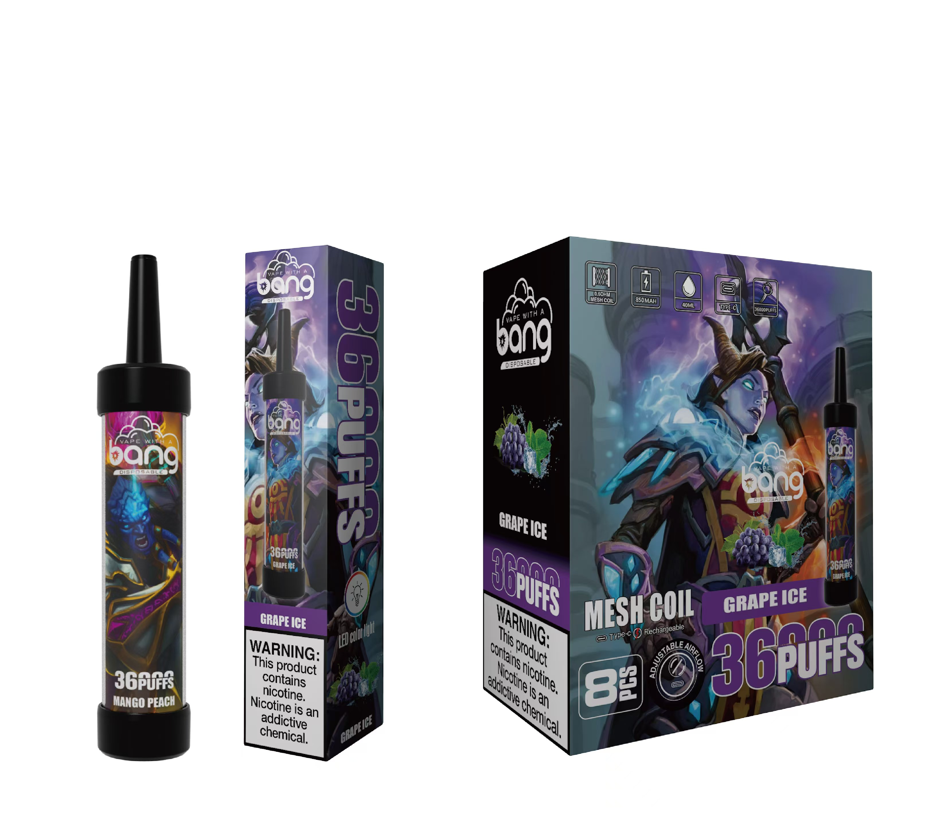 Bang 36000 Puffs Disposable Vape-Kamrytech