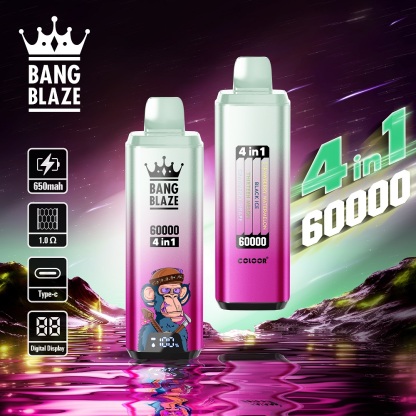Bang Blaze 60000 Puffs Disposable Vape 4 in 1 Flavor