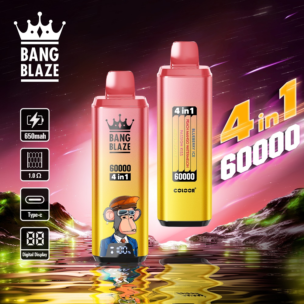 Bang Blaze 60000 Puffs Disposable Vape 4 in 1 Flavor
