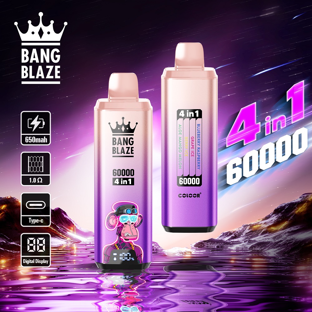 Bang Blaze 60000 Puffs Disposable Vape 4 in 1 Flavor