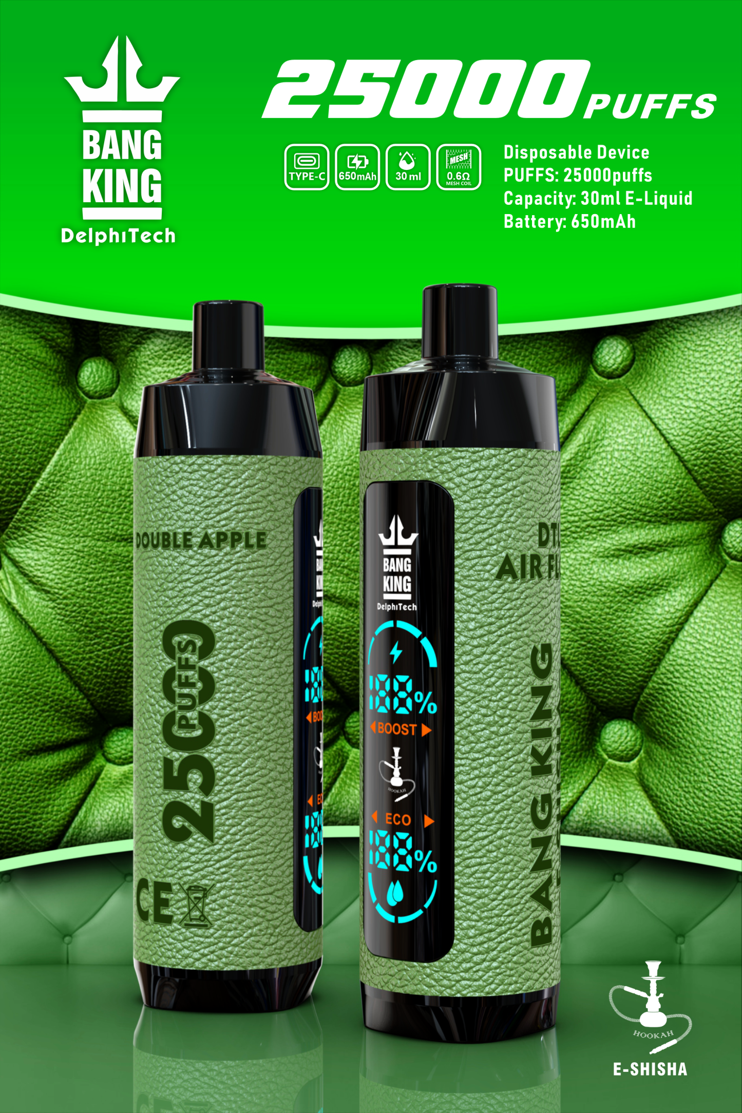 Bang King 25000 Puffs Disposable Vape