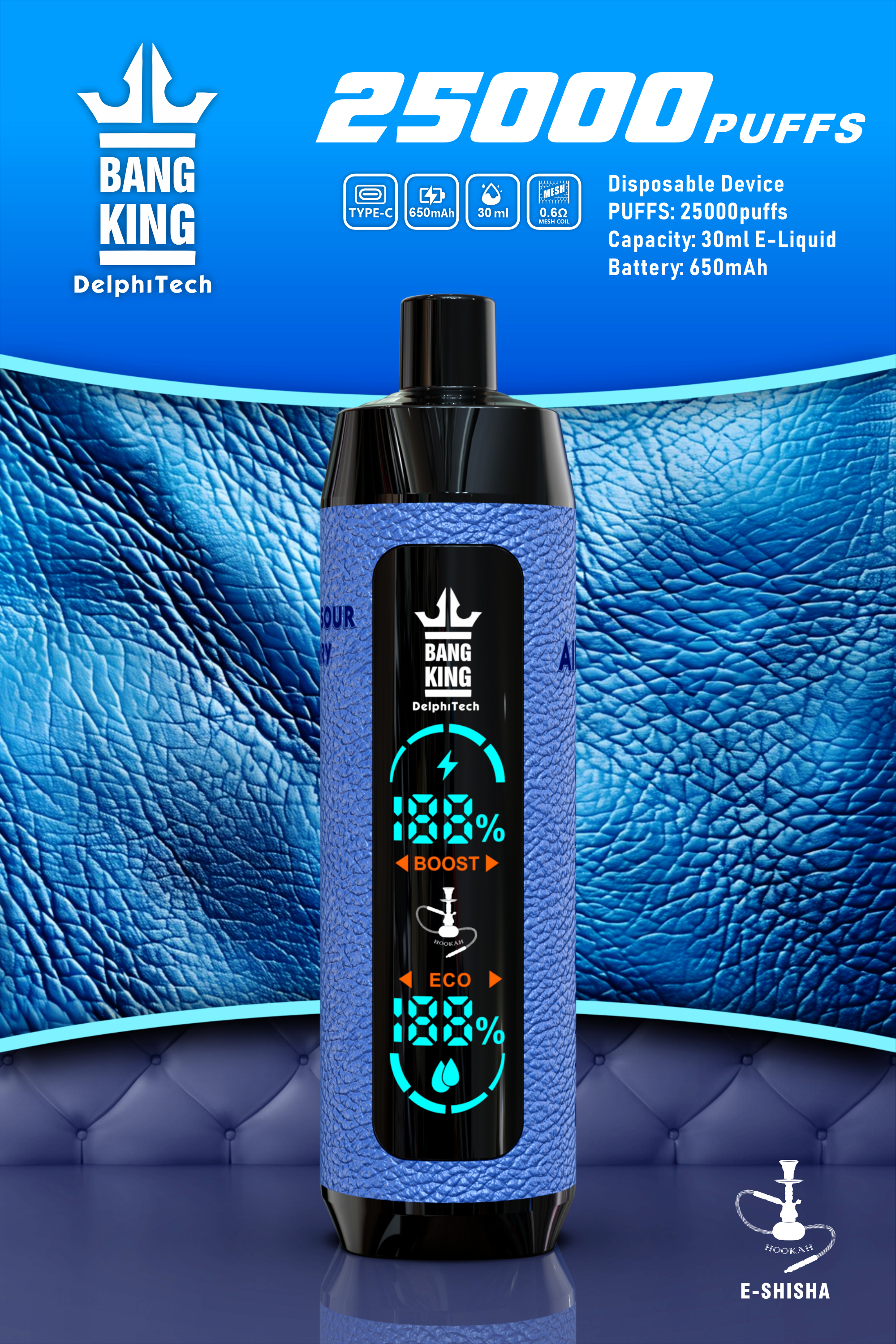 Bang King 25000 Puffs Disposable Vape