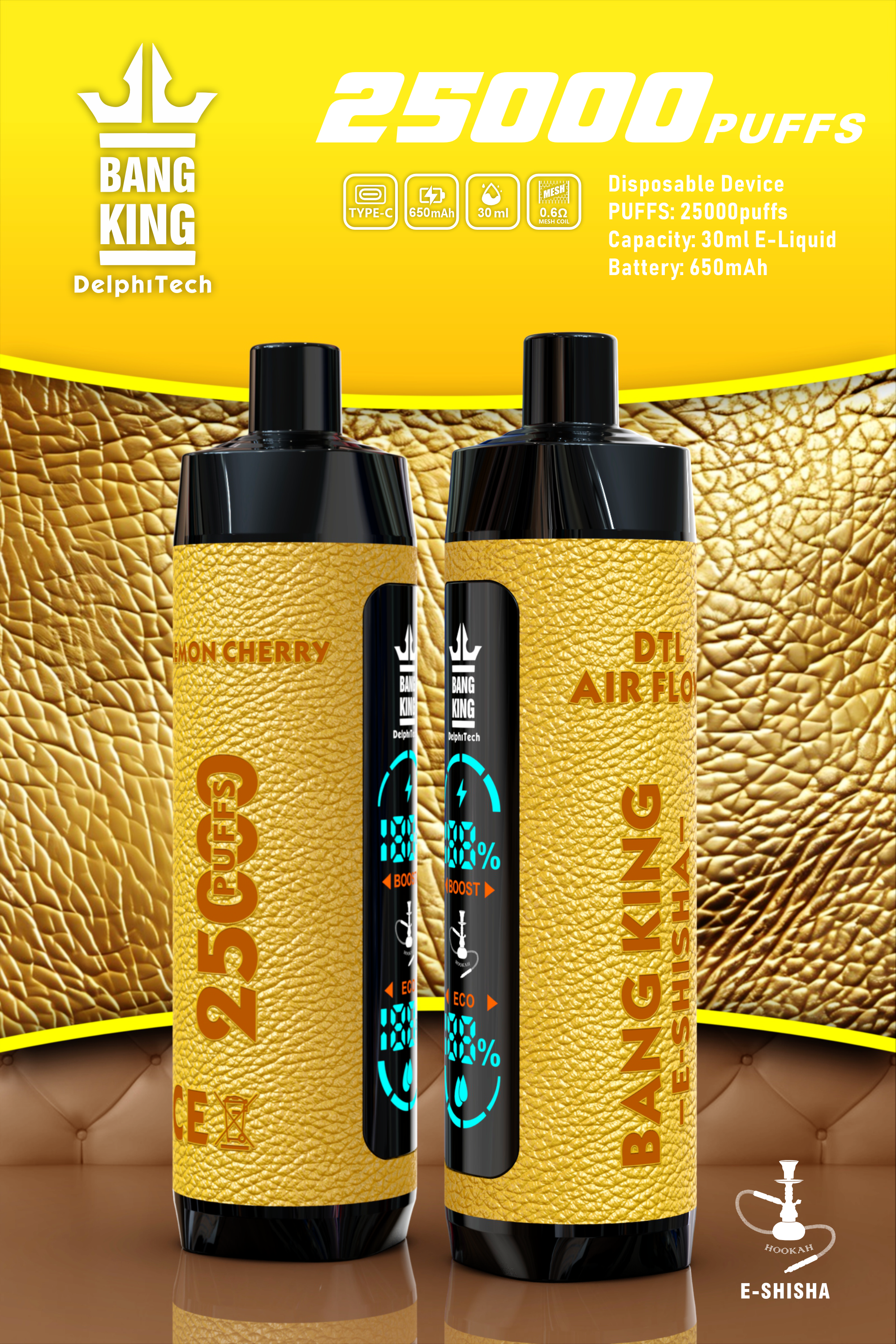 Bang King 25000 Puffs Disposable Vape