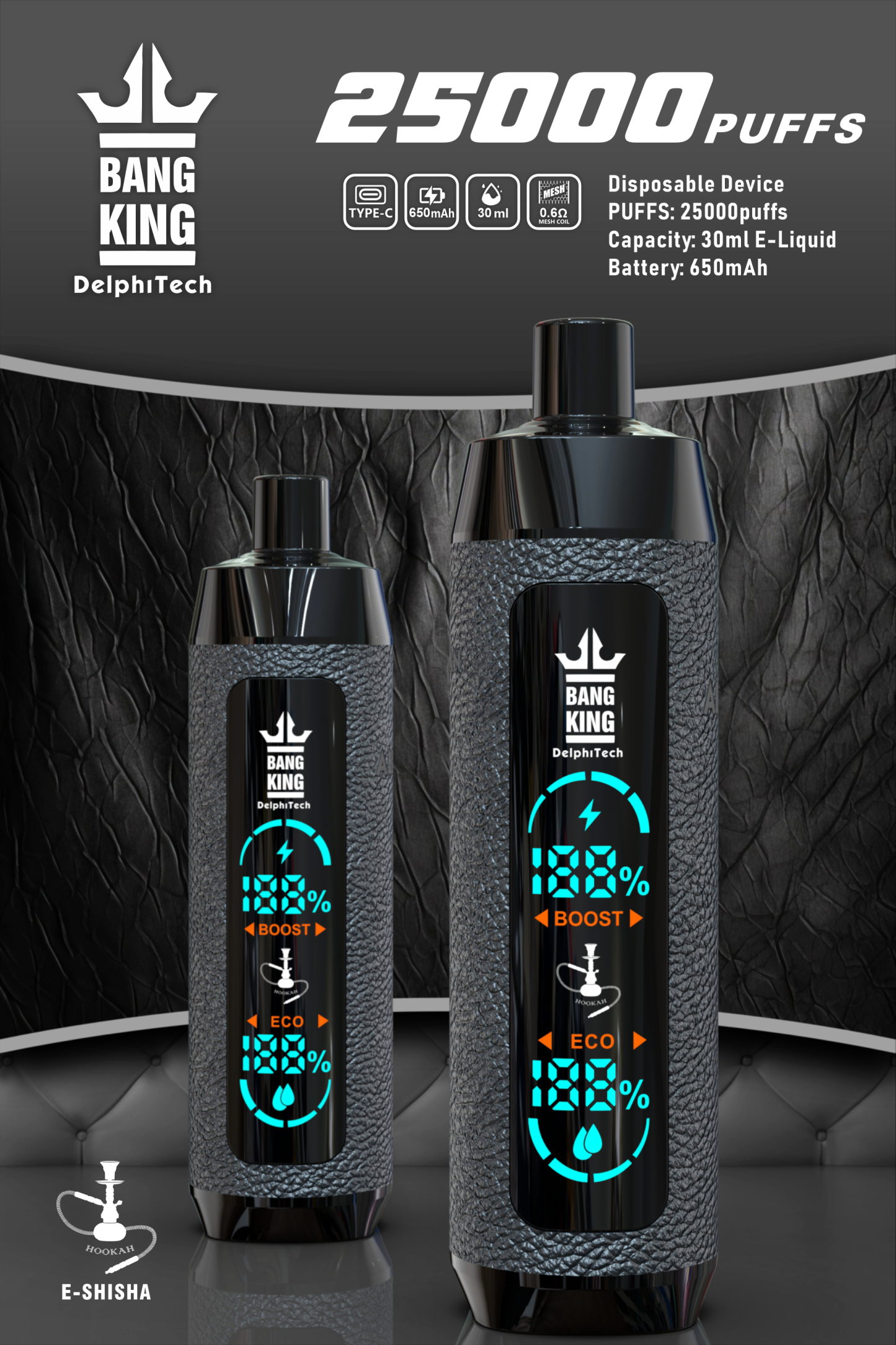 Bang King 25000 Puffs Disposable Vape