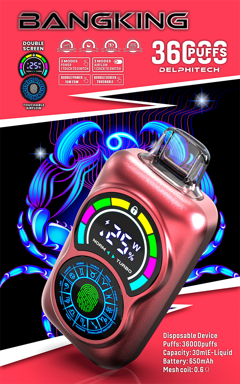 Bang King 36000 Puffs Disposable Vape