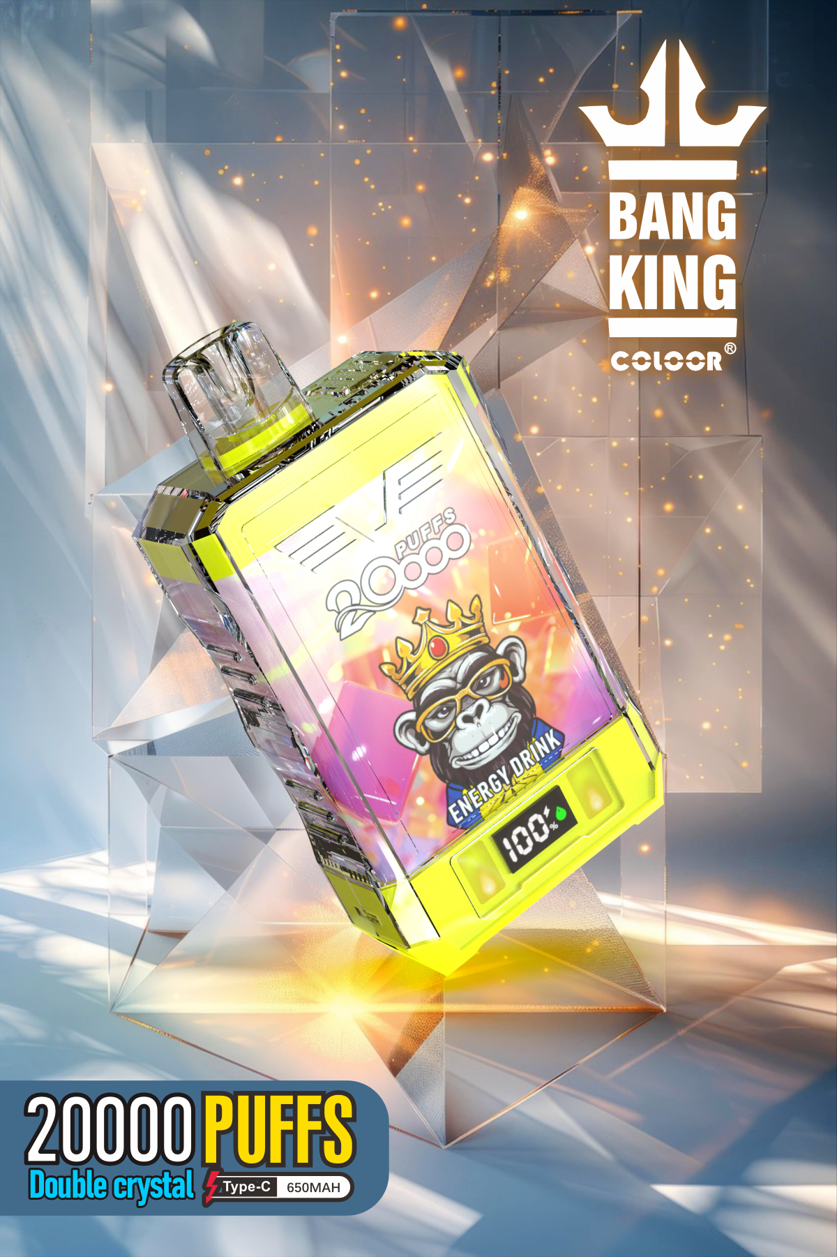 Bang King Crystal 20000 Puffs Disposable Vape 