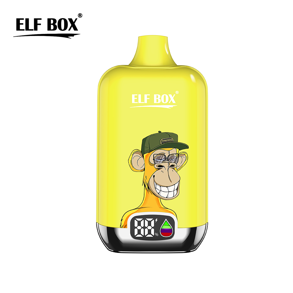 ELF BOX Digital Box 12000 12K Puffs 0% 2% 3% 5% Nicotine LED Display Disposable Vape-kamryvape