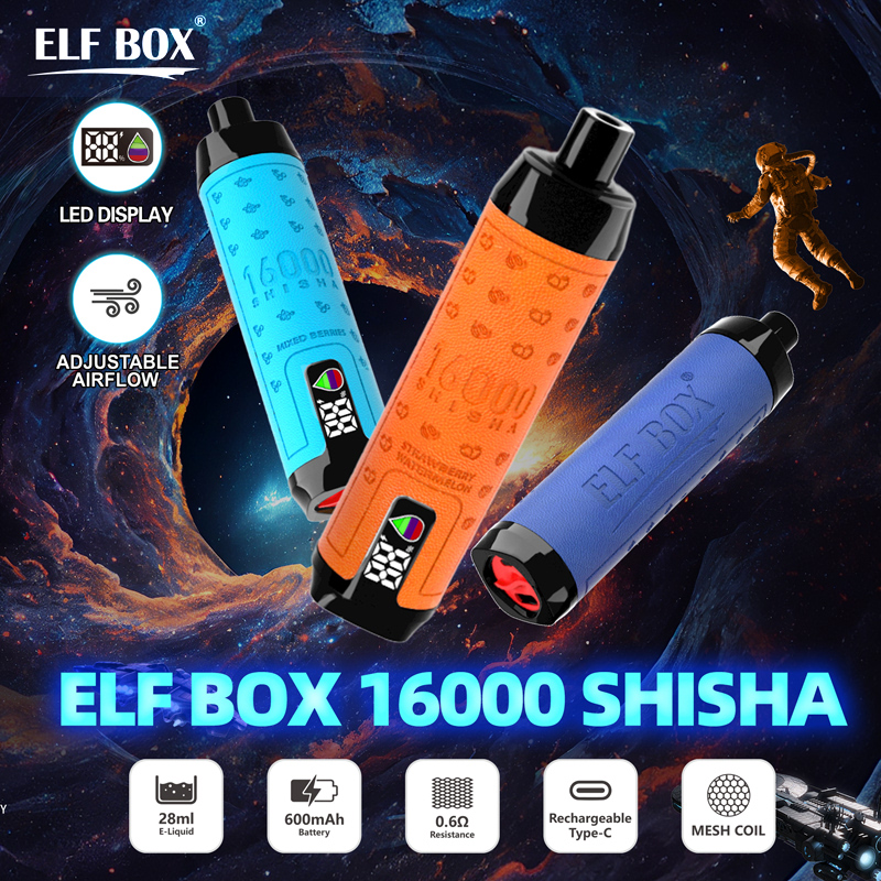 ELF BOX 16000 Puffs Disposable Vape-Kamrytech