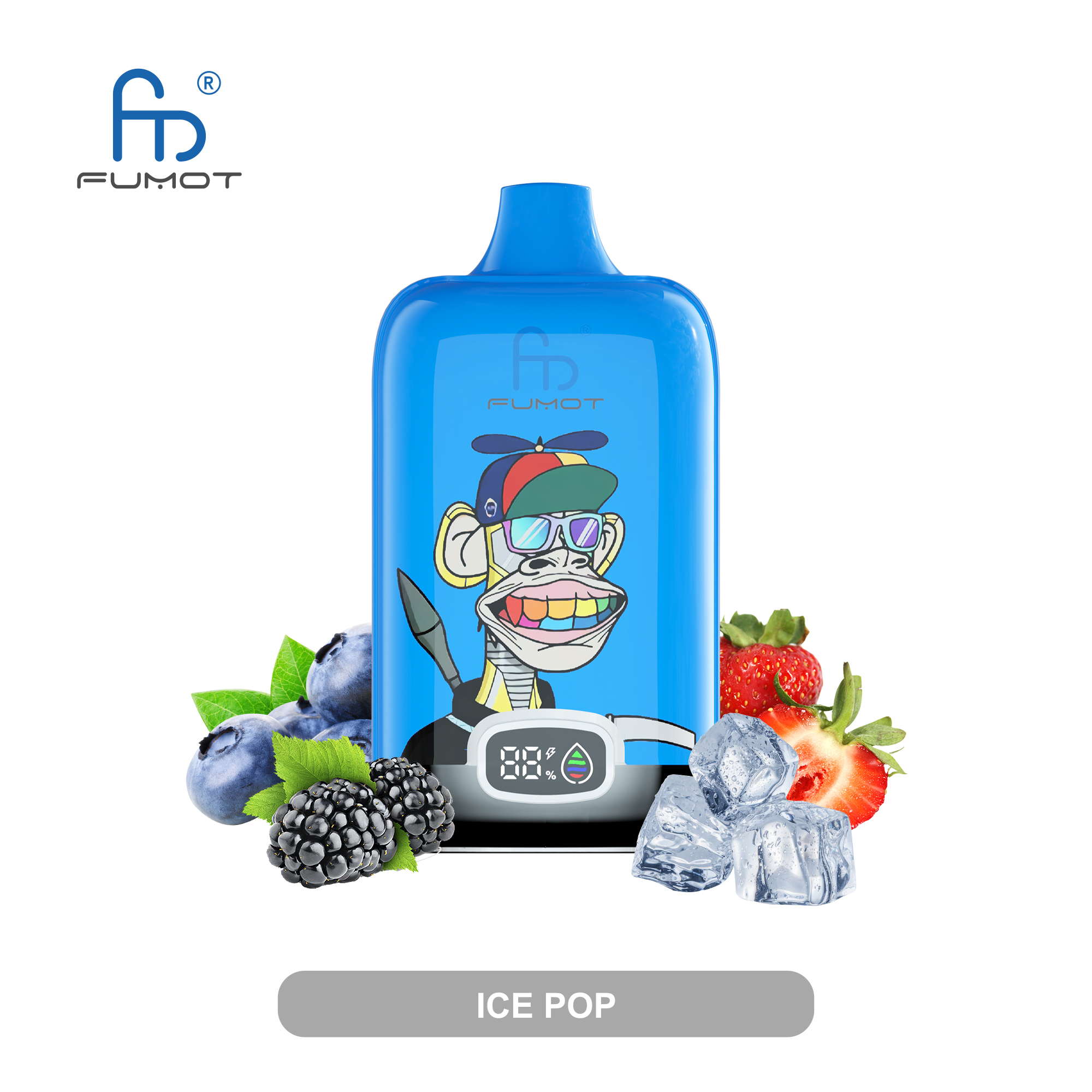 Fumot Digital Box 12000 Puffs Disposable Vape-Kamrytech