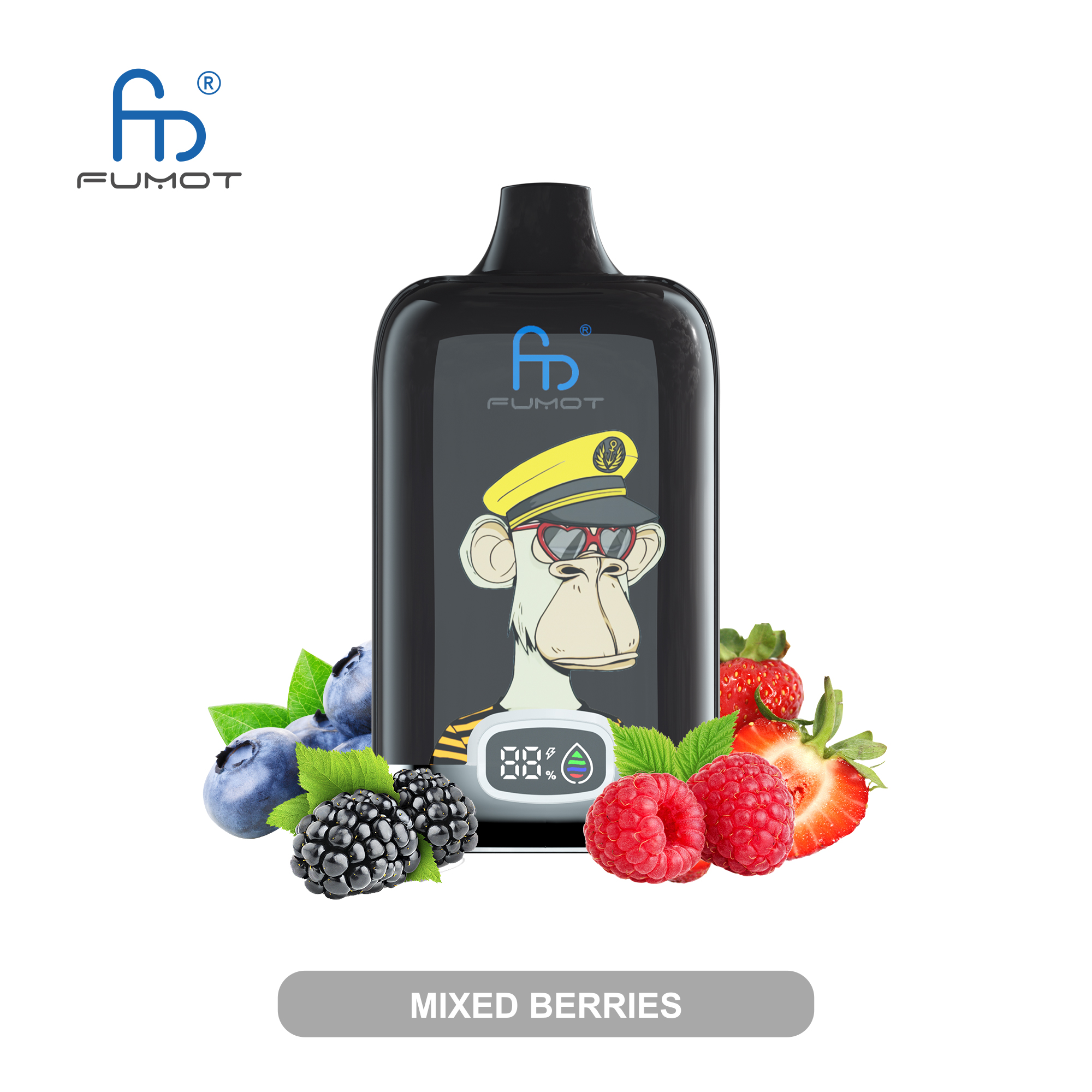 Fumot Digital Box 12000 Puffs Disposable Vape-Kamrytech