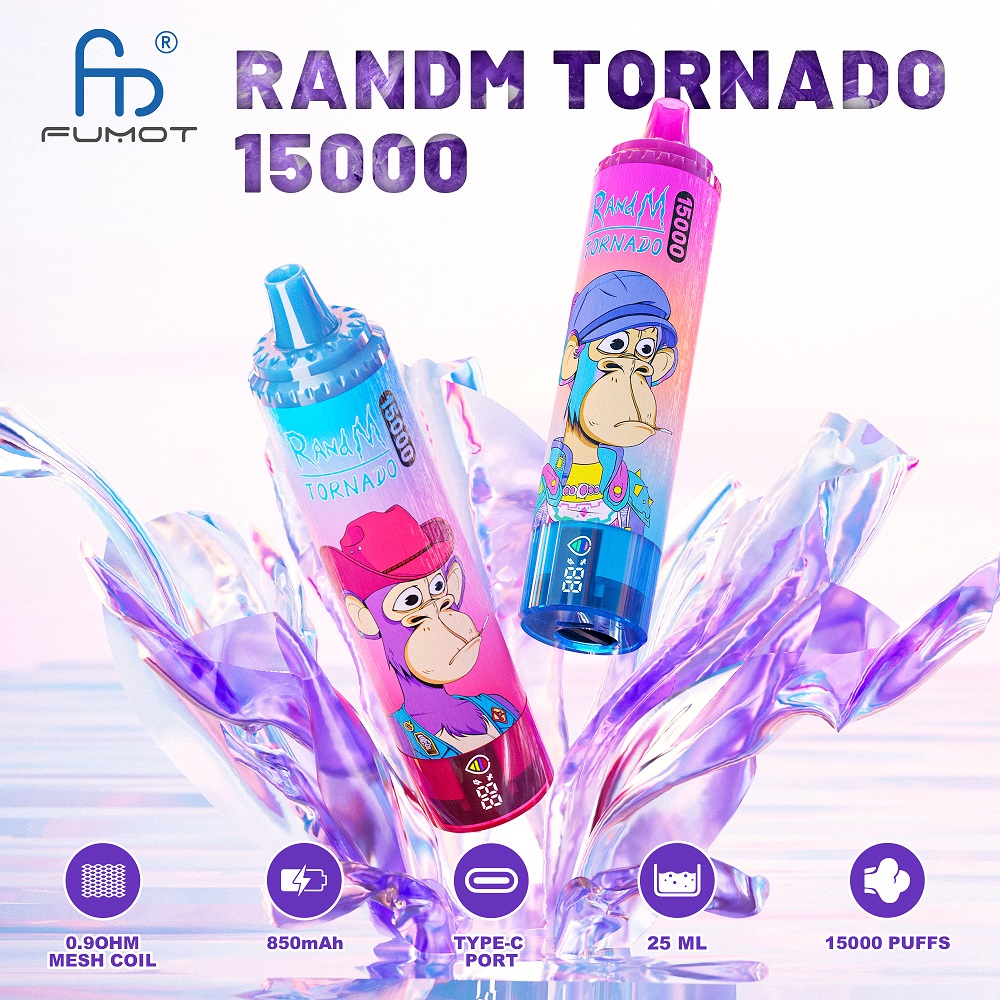 Fumot Randm Tornado 15000 Disposable Vape-Kamrytech