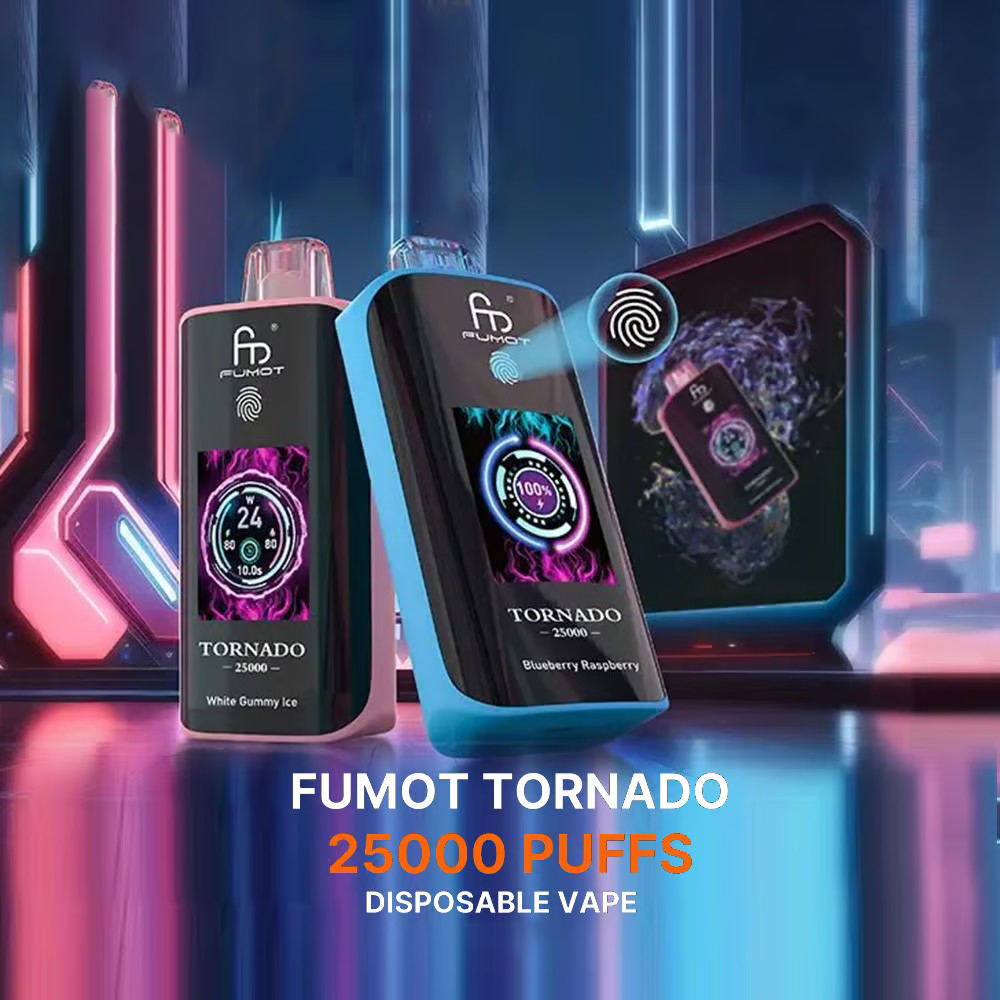 Fumot Tornado 25000 25K Puffs Disposable Vape Touch Switch-kamryvape