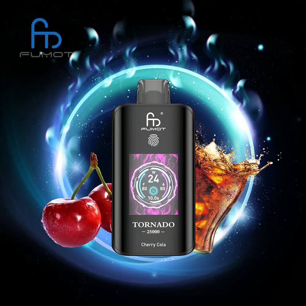 Fumot Tornado 25000 25K Puffs Disposable Vape Touch Switch-kamryvape