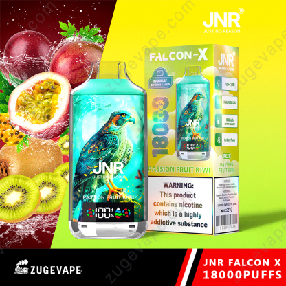 JNR Falcon-X 18000 Puffs Genuine 18K Disposable Vape – Available Individually and Wholesale-Kamrytech