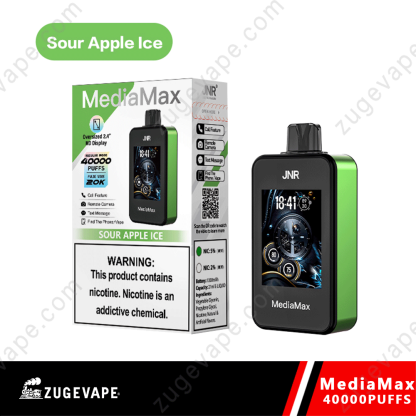JNR MediaMax 40000 Puffs Smart 40k Disposable Vape Wholesalers-Kamrytech