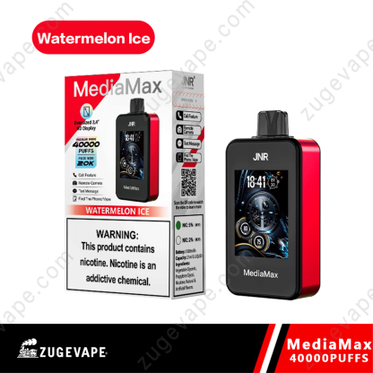 JNR MediaMax 40000 Puffs Smart 40k Disposable Vape Wholesalers-Kamrytech