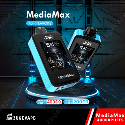 JNR MediaMax 40000 Puffs Smart 40k Disposable Vape Wholesalers-Kamrytech