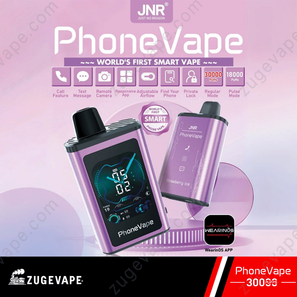 JNR PhoneVape 30000 Puffs Disposable Vape – 30k Puffs Wholesale-Kamrytech