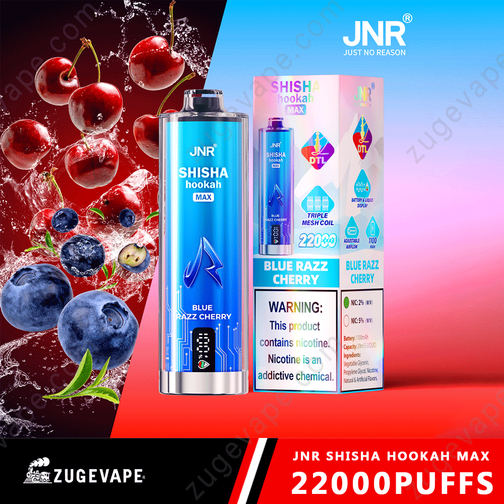 JNR Shisha Max 22000 Puffs Buy Vapes Online Disposable e-cigarettes-Kamrytech